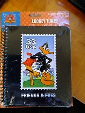 Vintage 1999 Looney Tunes Daffy Duck Spiral Hard Cover Address Book-Sealed picture