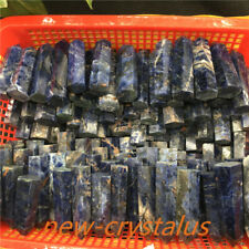 wholesale Natural Sodalite Quartz Crystal Obelisk Wand Point Healing 22LB picture