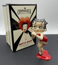 NIB Official Betty Boop The Red Heart Figurine Keepsake Trinket Box Connoisseur picture