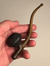RARE Antique Smoking Pipe. Unusual Design, Sleek, Artistic. No Makers Name? picture