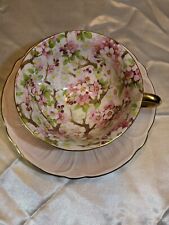 Shelley Vintage teacup and saucer.  Maytime Oleander Chintz picture