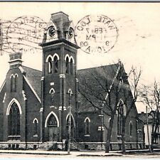 c1900s UDB Waterloo, IA Old Grace Methodist Episcopal Church Photo Postcard A61 picture