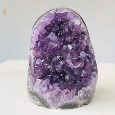 487g Natural Amethyst geode quartz cluster crystal specimen Healing S285 picture