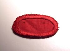SALTY ORIGINAL POPLIN WW2 USED AIRBORNE ARTILLERY JUMP WING OVAL PATCH picture