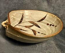 Japanese Karatsu Ware Pottery  Bowl 9”D Signed picture