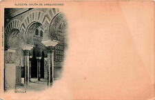 Vintage Postcard: Alcázar, Salón de Embajadores, Madrid, Spain picture