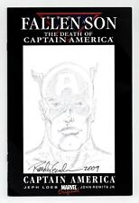 Fallen Son: The Death of Captain America #3 Sketch Cover by Randy Emberlin picture