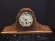 Antique Vintage Waterbury Pendulum Tambour Shelf Mantel Clock picture