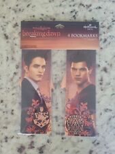 Hallmark Twighlight Breaking Dawn Bookmarks ☆ 4 Pack ☆ New In Package ☆  picture