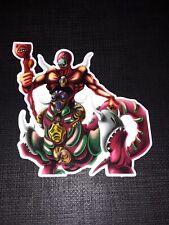 Yugioh The Masked Beast Glossy Sticker Anime Waterproof picture