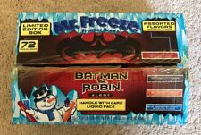 1997 MR. FREEZE Freezer Bars Empty Box - Great Colorful BATMAN & ROBIN Graphics picture