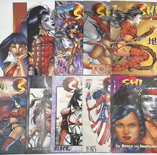 Shi Comic Lot. 10 Books From The 1990s Tomoe Silver Foil, Shi 2000 BF/NM picture