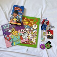 Vintage 80s Mixed Lot Kids Toys and Books picture