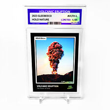 VOLCANIC ERUPTION Card 2023 GleeBeeCo Holo Nature #VLTH-L Limited to /49 picture