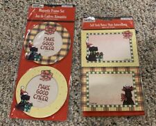 Mary Engelbreit Magnetic Picture Frames & Self Stick Notes Scottie Terrier X-Mas picture