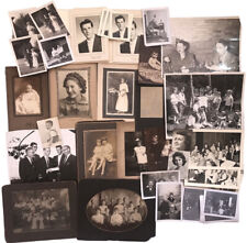 Lot Of 47 Antique And Vintage Photographs picture