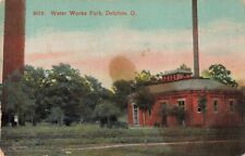 Water Works Park, Delphos, Ohio OH - c1910 Vintage Postcard picture