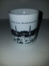 Maser Schloss Schonbrunn Palace Mug Black & White Coffee Cup 8 oz Austria EXC picture