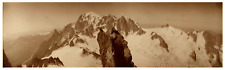 Georges Tairraz, Vintage Alps print, vintage print, silver print picture