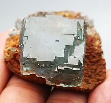 60g Rare Transparent Green Cube Fluorite Crystal Specimen/China picture