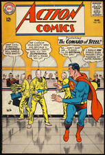 ACTION COMICS #322 1965 FN+ SUPERMAN REVENGE SQUAD The Coward Of Steel SUPERGIRL picture