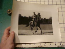Vintage Original photo: Douglas McKay - Secretary of Interior 1953-1956 on horse picture