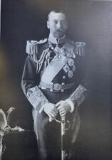 1910 King George V Queen Mary England illustrated picture