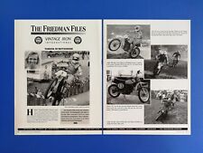 1994 Yamaha in Motocross - Original 2 Page Article  picture