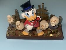 Scrooge McDuck Card Holder Walt Disney Money Bags Coins Vintage Glued Broke 1day picture