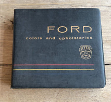 Original 1957 Ford Color & Upholstery Selections Dealer Showroom Album 57 picture