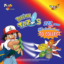 TAZOS COLLECTIONS MATUTAZOS Pokemon 1,2&3 Set & 3D TAZOS Full/Complete Set picture