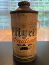 Fitger's Nordlager Beer, LP IRTP CT w/Plain Cap, Empty Off-Grade Indoor Can picture