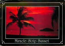 Florida Miracle Strip Sunset Vintage Posted Postcard picture