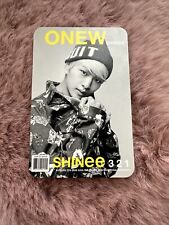 Shinee Onew ´ 3 2 1 ´  Official Photocard + FREEBIES picture