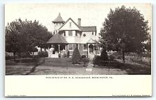 c1906 BEDMINSTER PA RESIDENCE OF DR. N.S. NONAMAKER UNDIVIDED POSTCARD P4130 picture