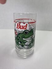 Vintage Budweiser King Of Beers 6” Glass Frogs 1995 Anheuser-Busch Bud Weis Er picture