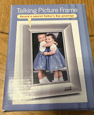 Vintage Talking Picture Frame 3-1/2x5 inch new in box JC Penny Father’s Day picture