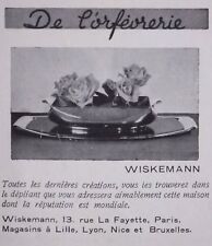 1930 LAST CREATION OF GOLDSMITHING AT WISKEMANN picture