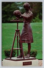 Woman And Her Talents Monument To Women At Nauvoo Illinois Vintage Unposted picture