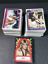 Charlie's Angels 1977 Topps COMPLETE Set #1-253 ALL Cards & ALL (44) Stickers NM picture