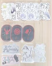 Bleach Mobile Sticker Collection Hirako Mako Kuchiki Byakuya Rukia Set picture