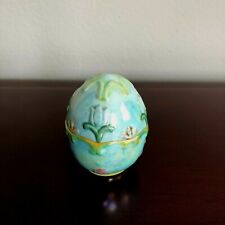 Vintage Easter Egg Trinket Box Multi Color picture