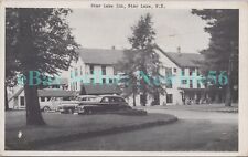 Star Lake NY - STAR LAKE INN HOTEL - c1940s Postcard Adirondacks picture