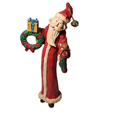 Russ Berrie The Legend of Saint Nicolas 7 in Figurine Skinny Santa 14237 Vtg picture