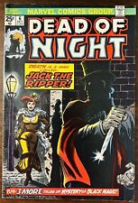 Dead Of Night #6 8.0 The Ripper Great Color Rare Art Never Turn Your Back.. picture