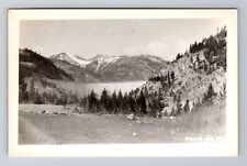 Gibson Dam MT-Montana RPPC, Scenic View, Antique, Vintage Postcard picture