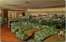 San Antonio, Texas Postcard EARL ABEL'S RESTAURANT Interior View c1950s Unused picture