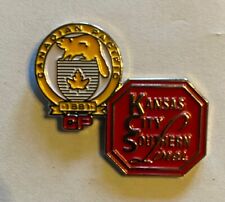 Railroad Hat-Lapel Pin/Tac-Canadian Pacific/Kansas Cty Southern Merger #1750-NEW picture
