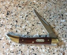 NEW Buck 385 Mini Texas Toothpick Pocket Knife (NO BOX) Red Pakkawood Handle A picture