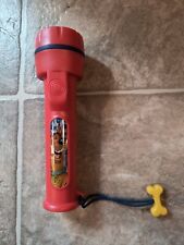 Vintage 2002 Scooby-Doo Kids Flashlight Cartoon Network Red Rare Working  picture